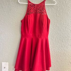 Red homecoming dress ♥️